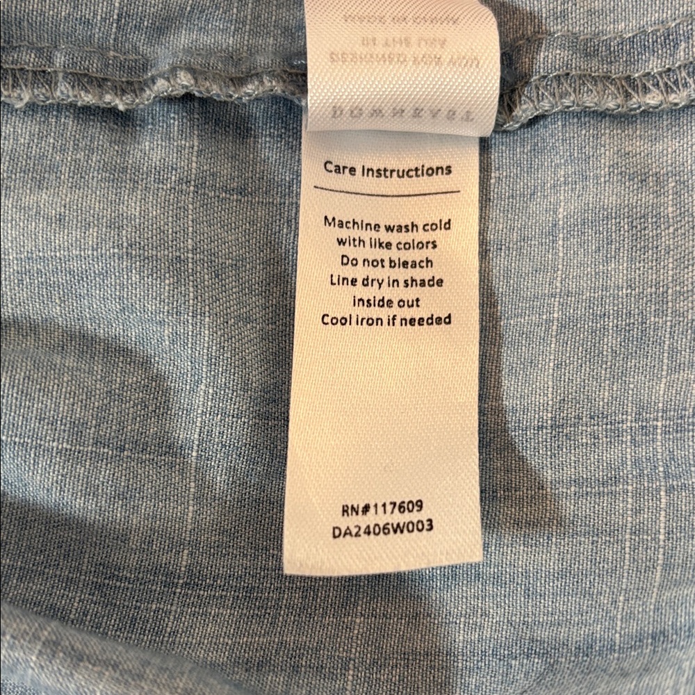 DownEast Denim Dress With Pockets - Picture 10 of 10